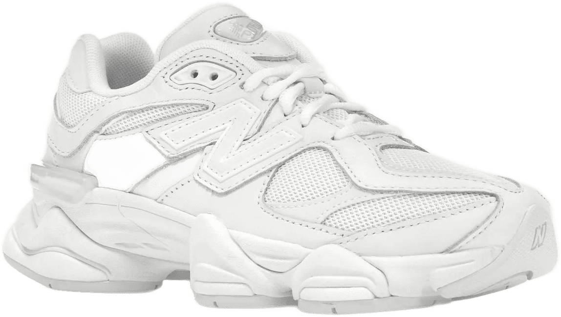 New Balance 9060 Triple White Wit