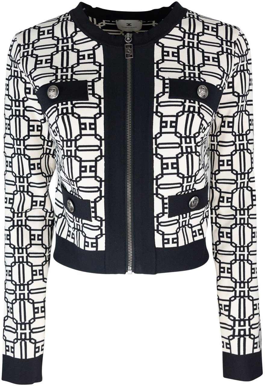 Elisabetta Franchi Sweaters Burronero Zwart