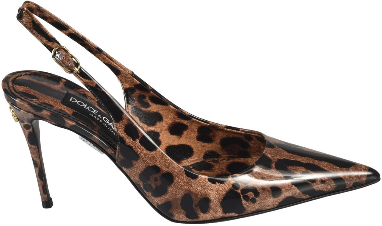 Dolce & Gabbana Tacchi a punta Animalier Dierenprint