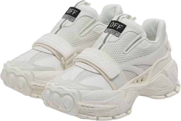 OFF-WHITE Sneaker Glove slip on bianca Wit