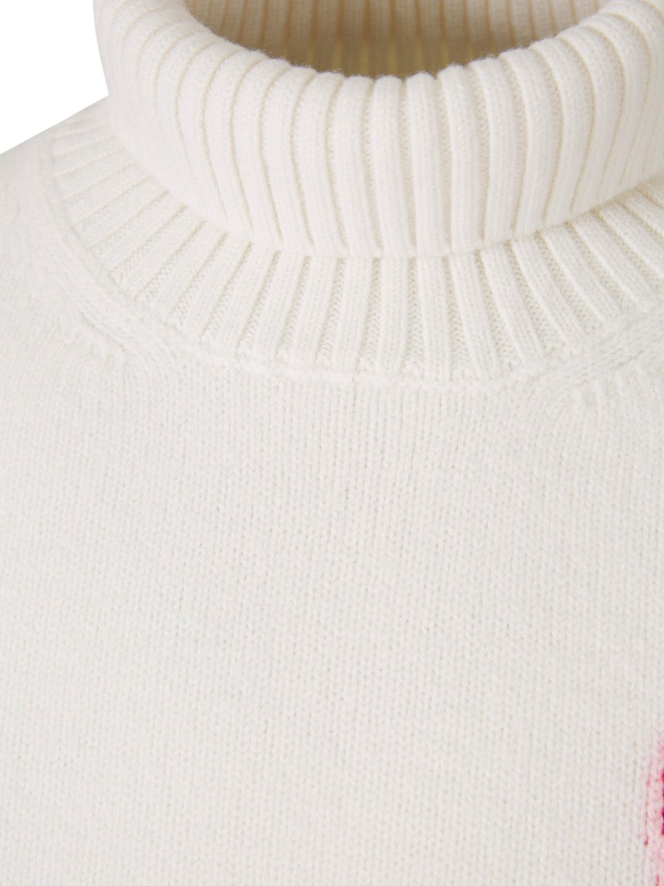 AMI Paris Logo Wool Sweater Wit