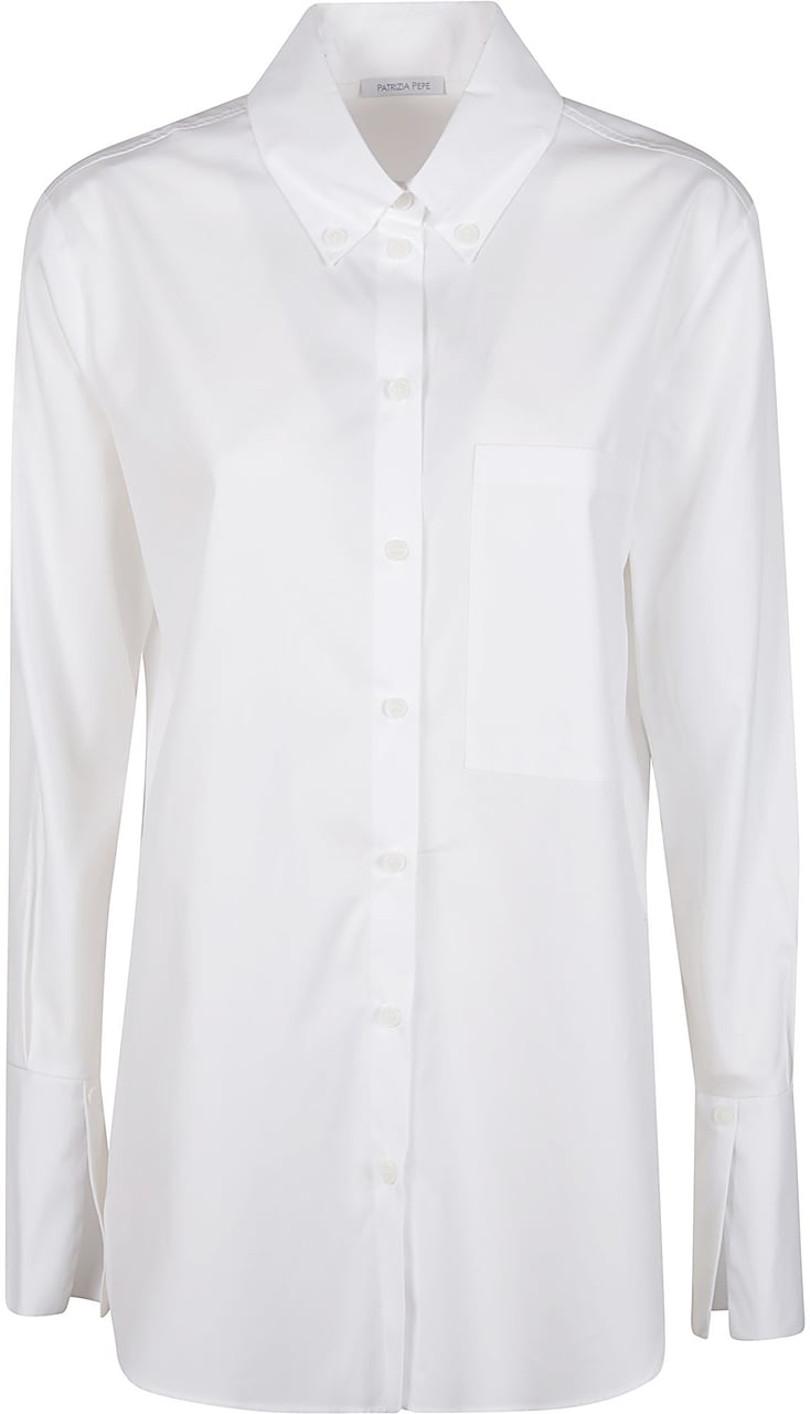 Patrizia Pepe Shirt White Wit