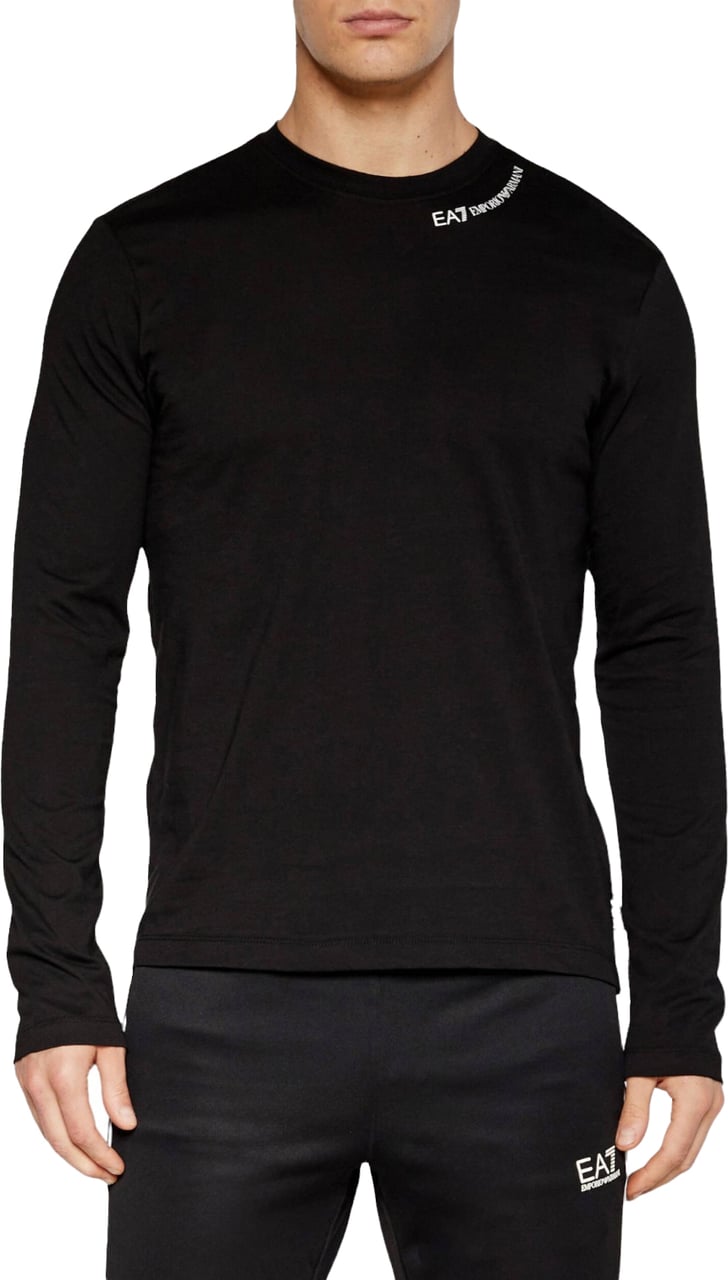 EA7 T-Shirt black Zwart