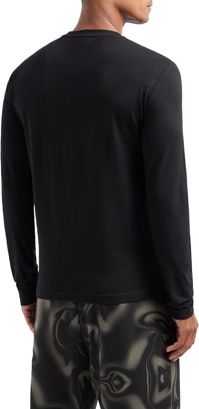 EA7 T-Shirt zwart Zwart