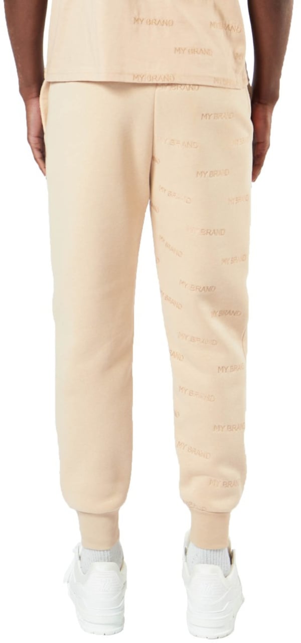 My Brand ALL OVER EMBROIDERY JOGGINGPANT | CAMEL Bruin