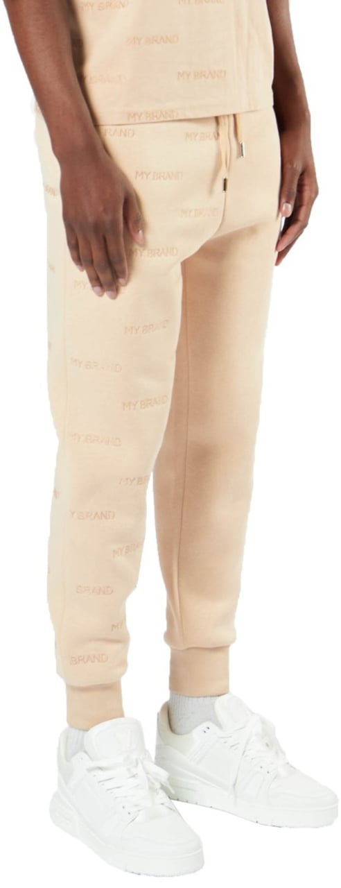 My Brand ALL OVER EMBROIDERY JOGGINGPANT | CAMEL Bruin