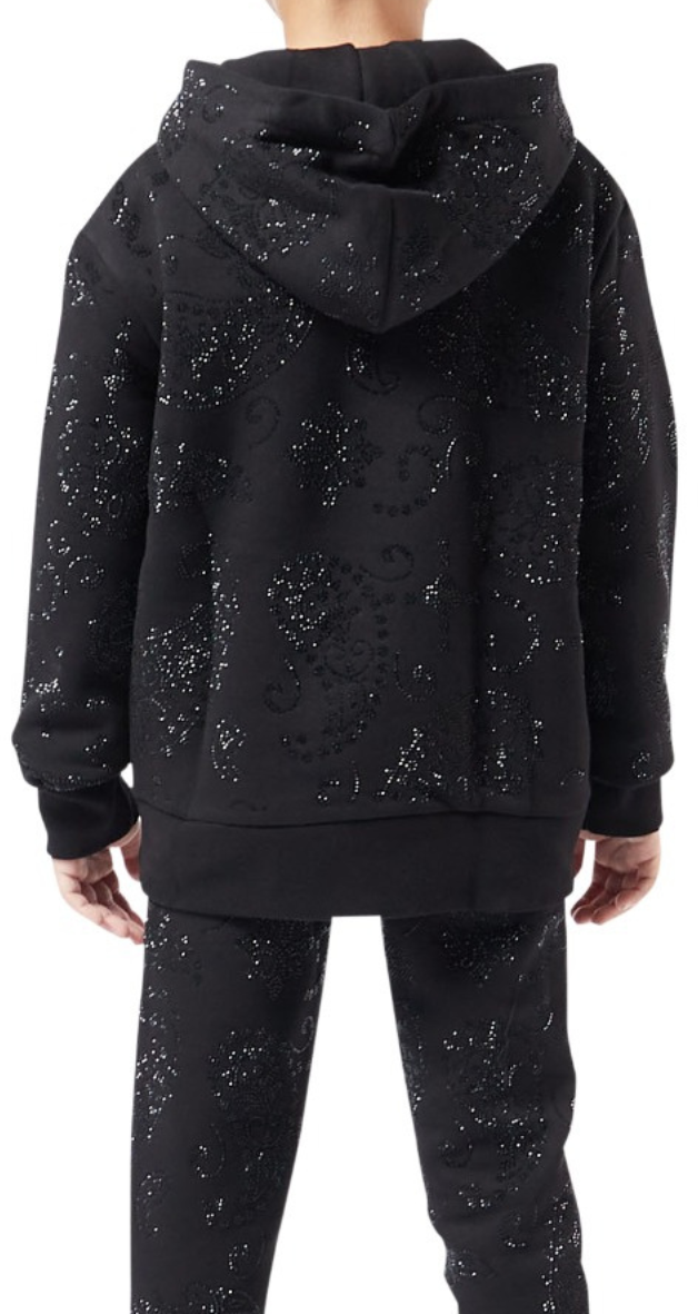 My Brand Black Stones Bandana Hood | BLACK Zwart