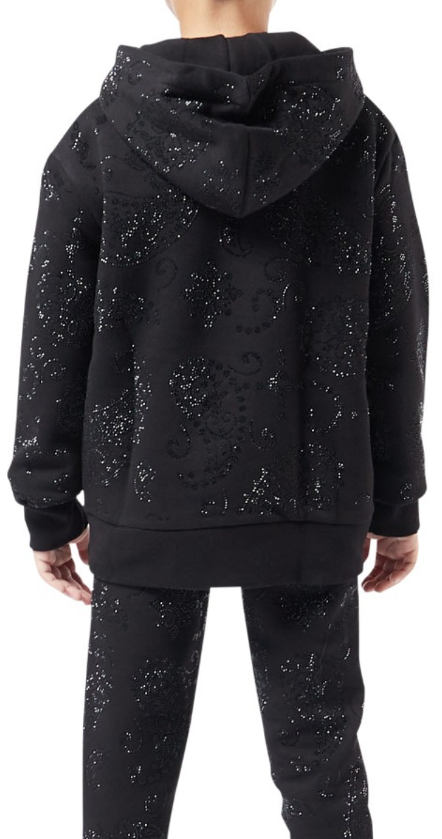My Brand Black Stones Bandana Hood | BLACK Zwart