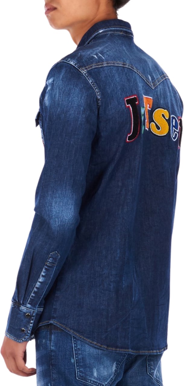 My Brand JETSET BLOUSE | LIGHT BLUE JEANS Blauw