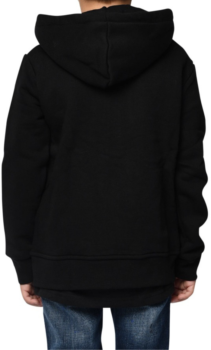 My Brand GOLD ZIPPERS HOODIE | BLACK Zwart