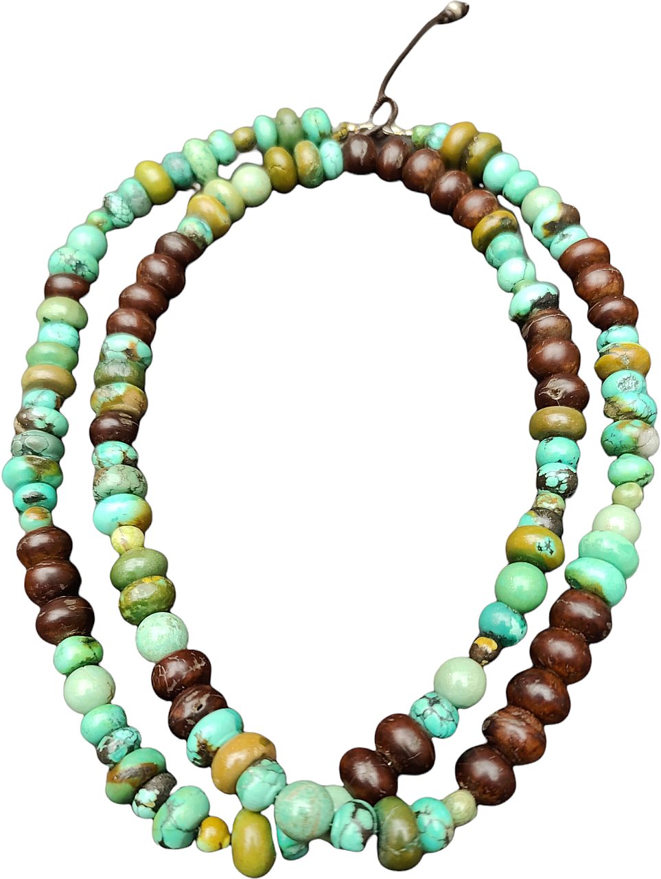 Catherine Michiels Collier Catherine Michiels sautoir long turquoise ebene SP2299 Martial Catherine Michiels Divers
