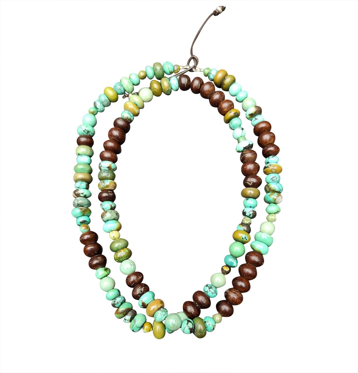 Catherine Michiels Collier Catherine Michiels sautoir long turquoise ebene SP2299 Martial Catherine Michiels Divers