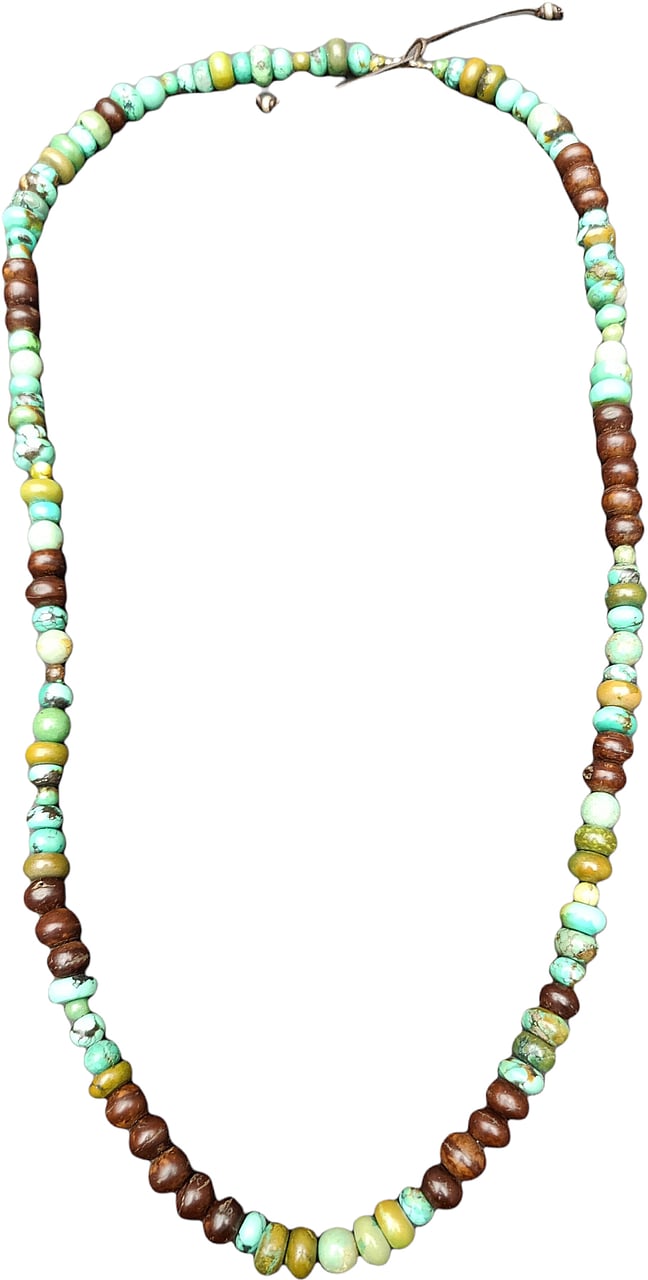Catherine Michiels Collier Catherine Michiels sautoir long turquoise ebene SP2299 Martial Catherine Michiels Divers