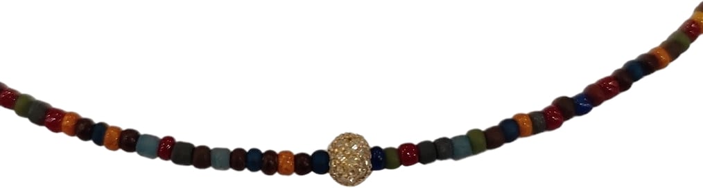 Catherine Michiels Ras du cou FW2220 perles de céramique multi Marina Catherine Michiels Divers