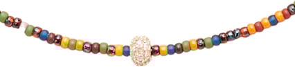 Catherine Michiels Ras du cou FW2220 perles de céramique multi Marina Catherine Michiels Divers
