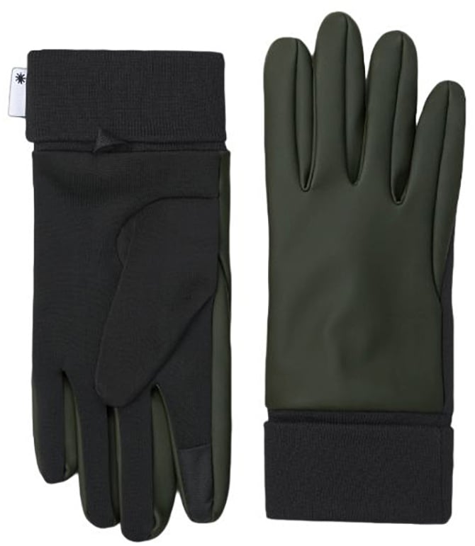 Rains Gloves Green Groen