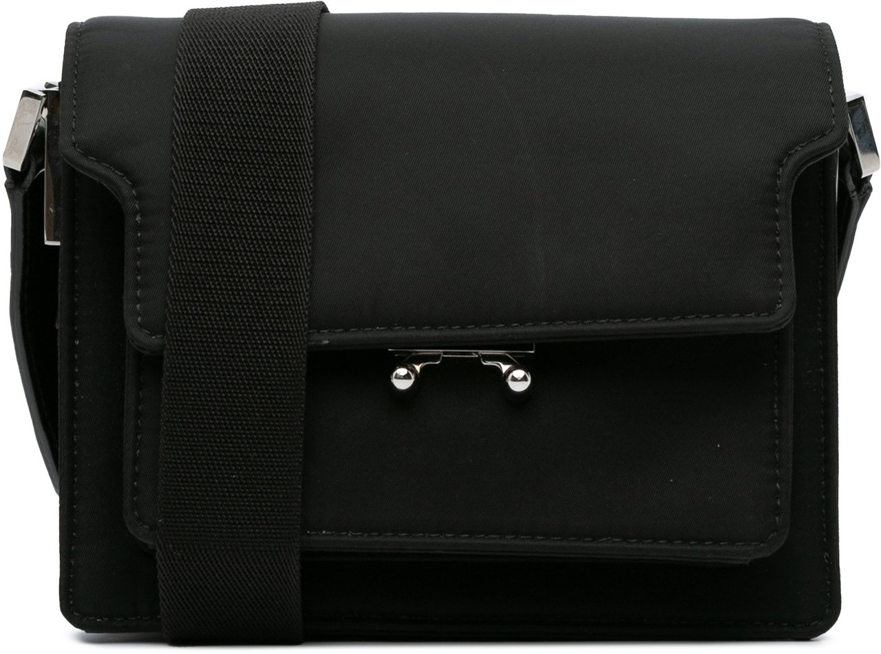 Marni Mini Nylon Trunk Zwart