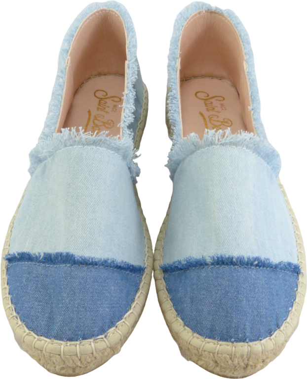 MC2 Saint Barth Flat Shoes Denim Blauw