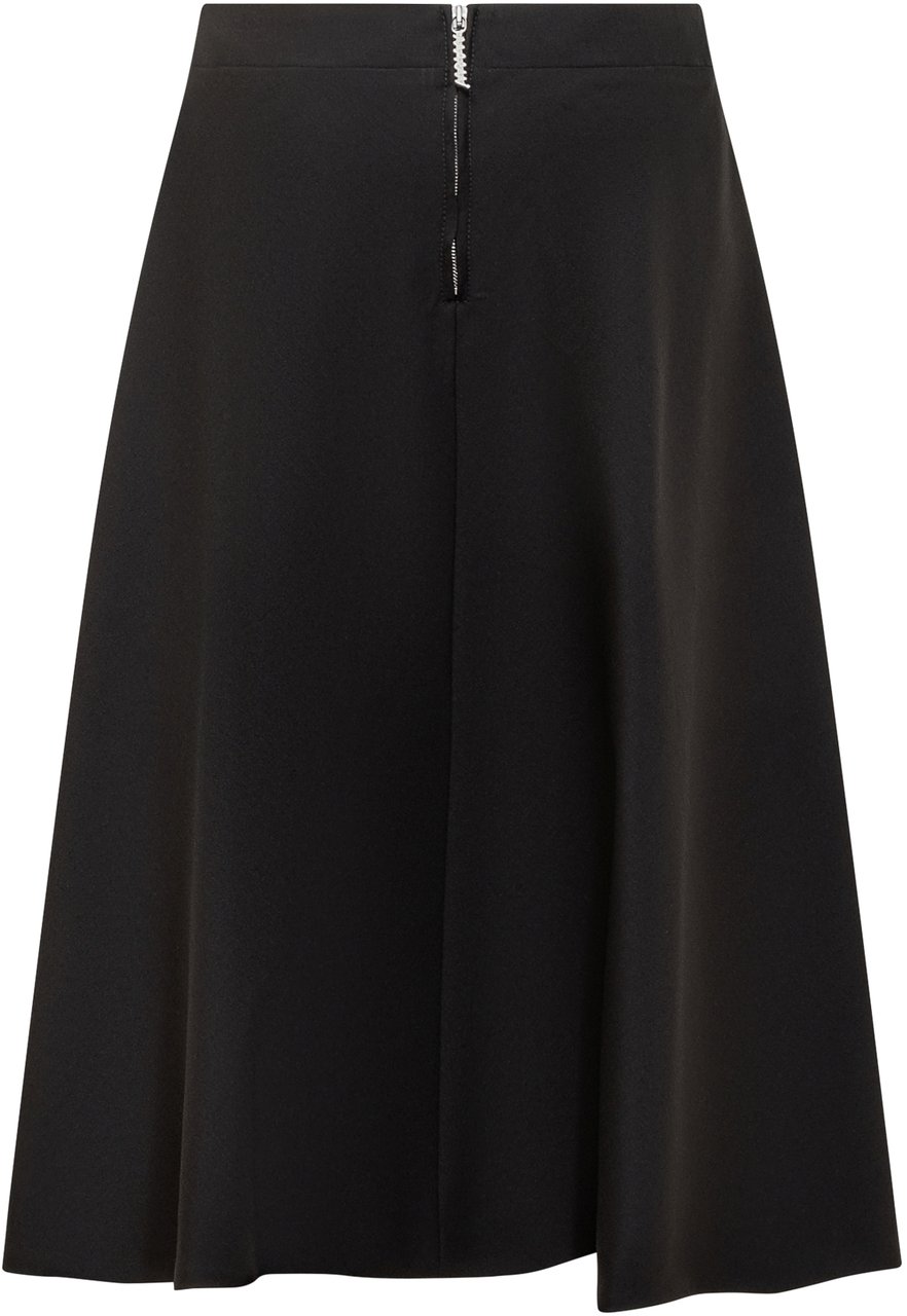Marni Gonna con Logo Zwart