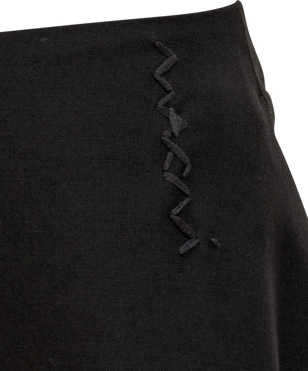 Marni Gonna con Logo Zwart