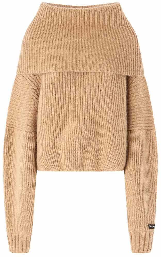 Pinko Sweaters Beige Beige