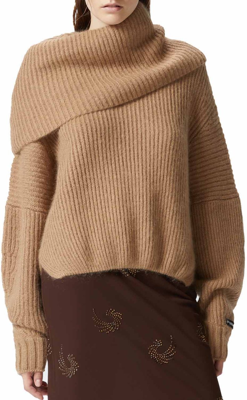 Pinko Sweaters Beige Beige