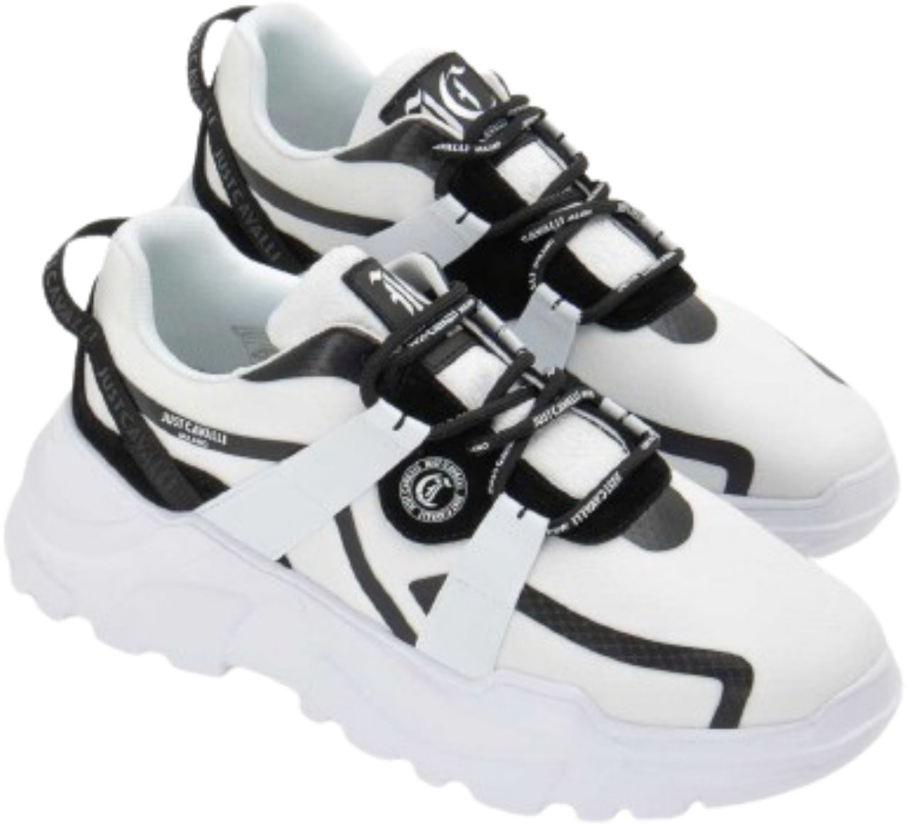 Just Cavalli Sneakers White Wit
