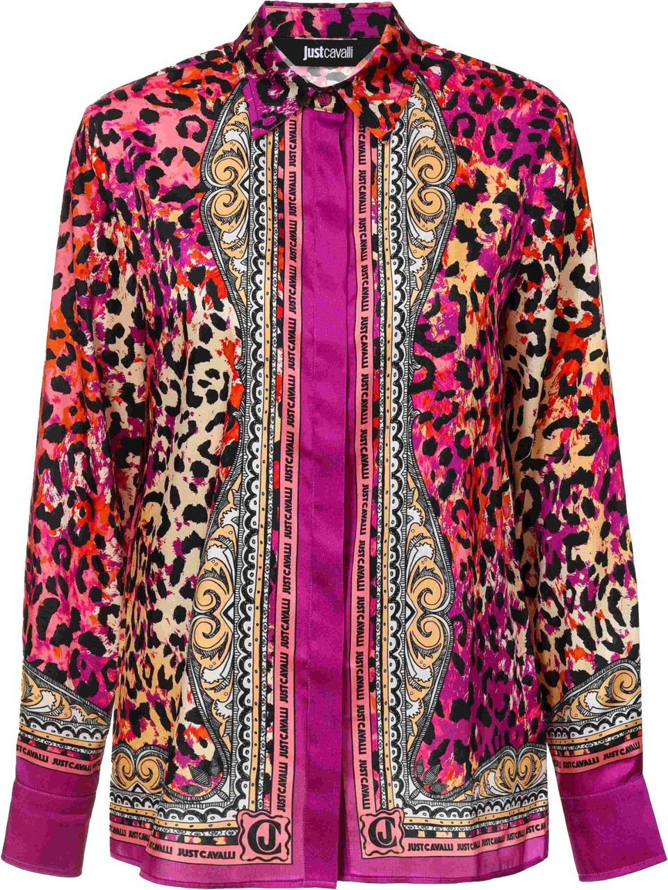 Just Cavalli Shirts Pink Roze
