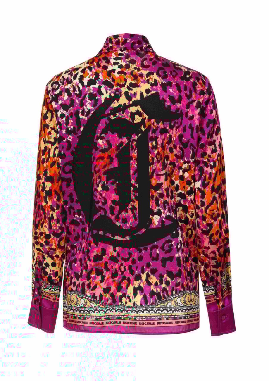 Just Cavalli Shirts Pink Roze