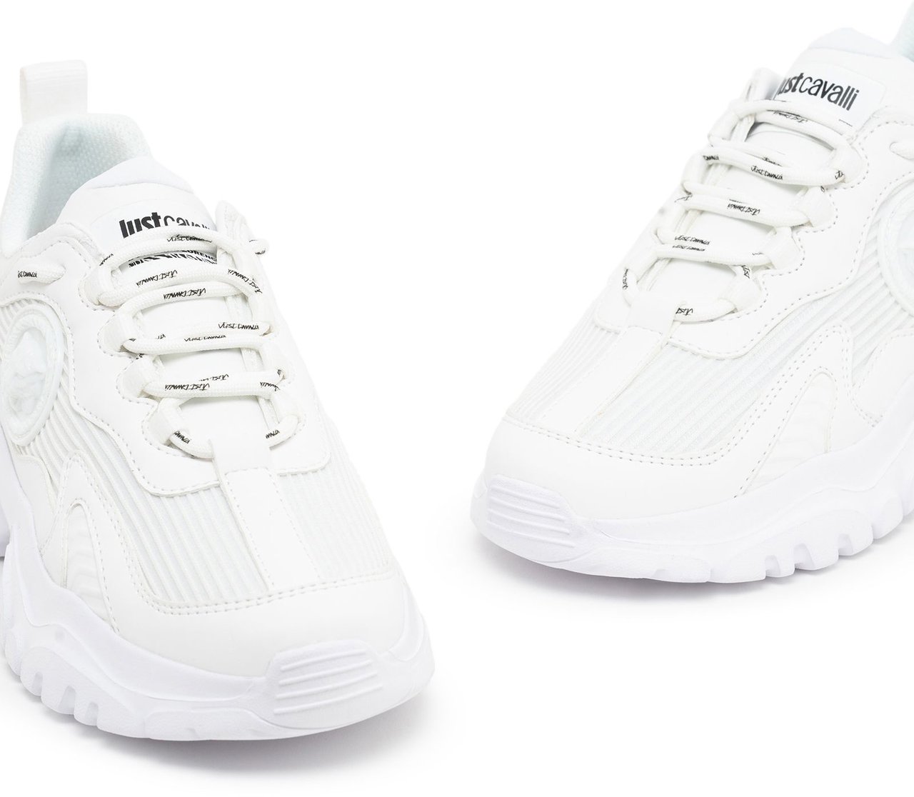 Just Cavalli Sneakers White Wit