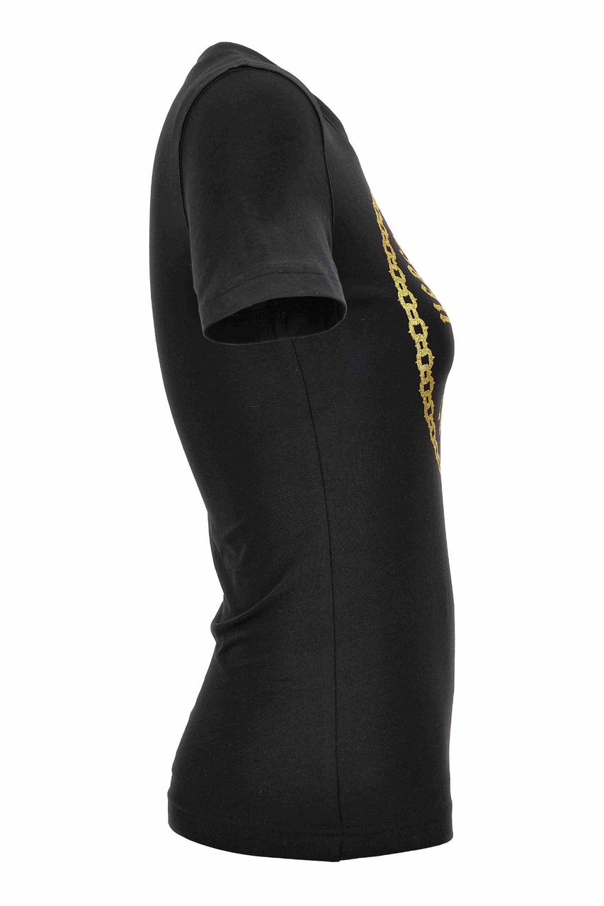 Versace Jeans Couture T-Shirts And Polos Black Zwart