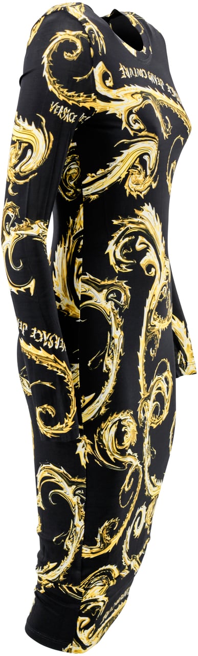 Versace Jeans Couture Dresses Black Zwart