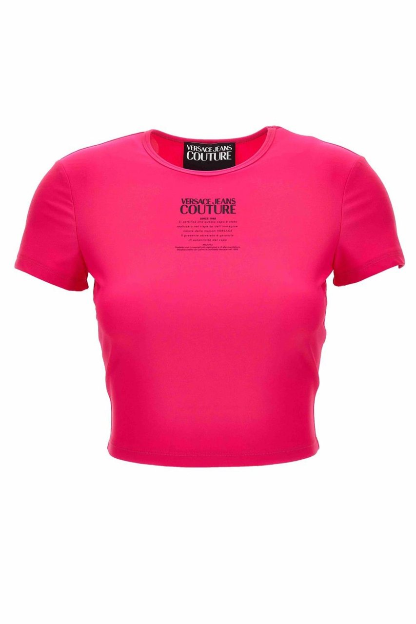 Versace Jeans Couture T-Shirts And Polos Pink Roze