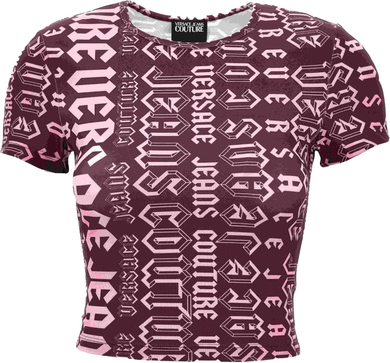 Versace Jeans Couture T-Shirts And Polos Purple Paars