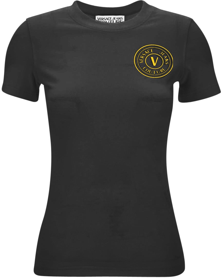 Versace Jeans Couture T-Shirts And Polos Black Zwart