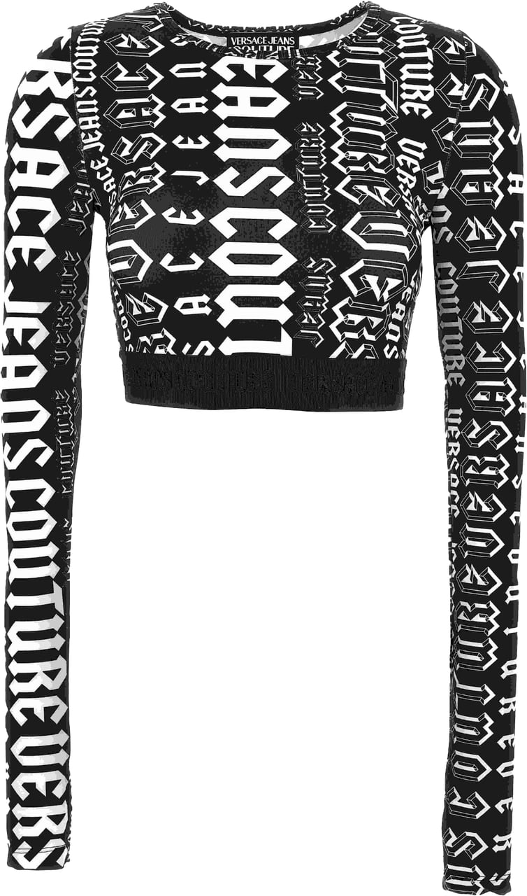 Versace Jeans Couture T-Shirts And Polos Black Zwart