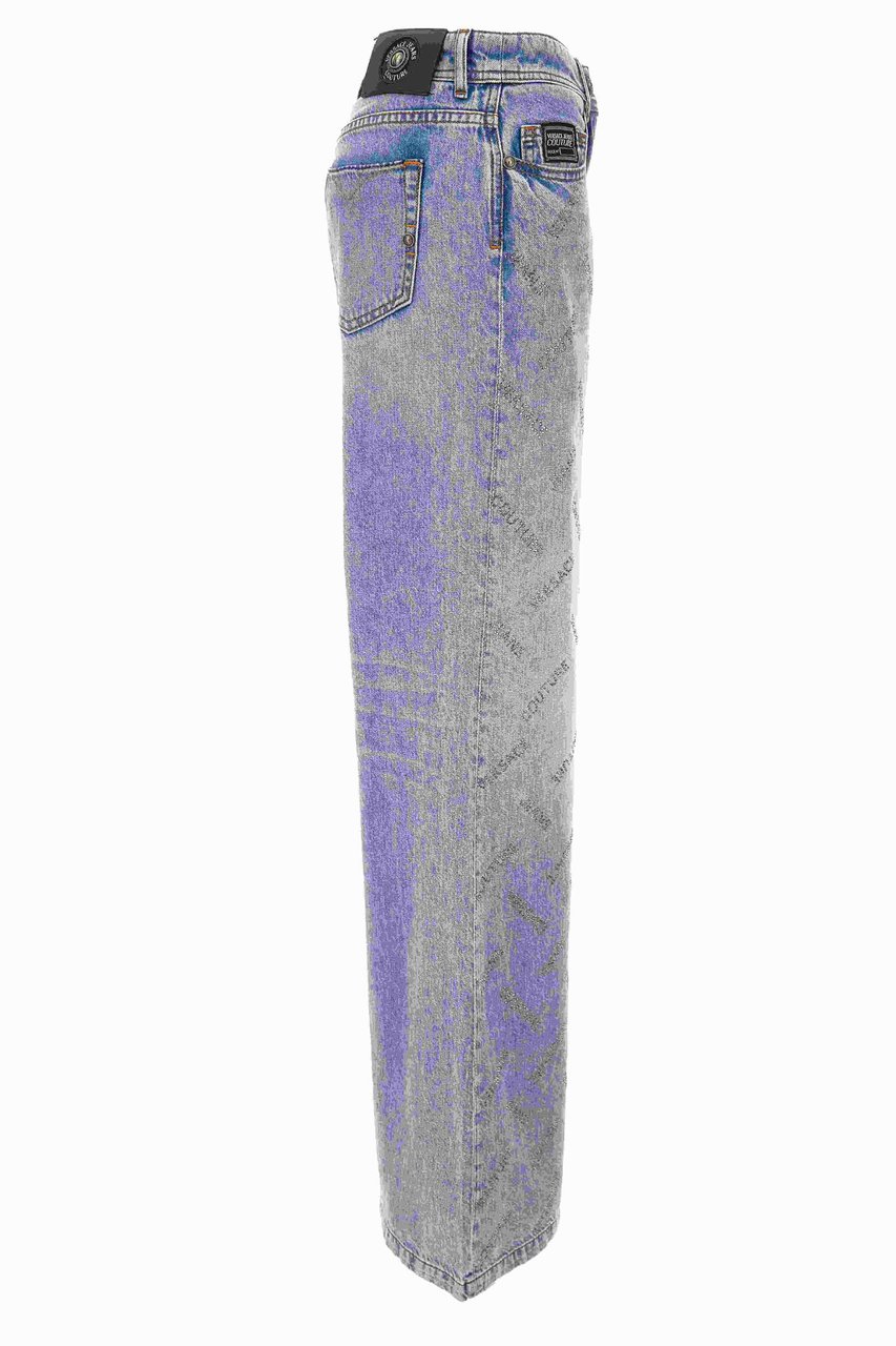 Versace Jeans Couture Trousers Blue Blauw