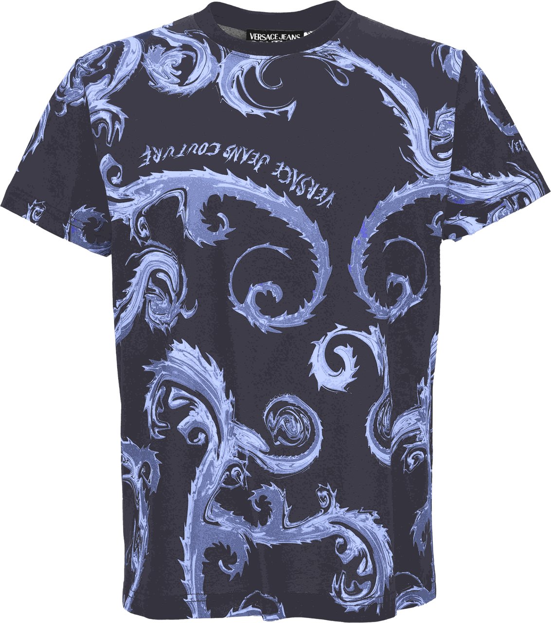 Versace Jeans Couture T-Shirts And Polos Black Zwart