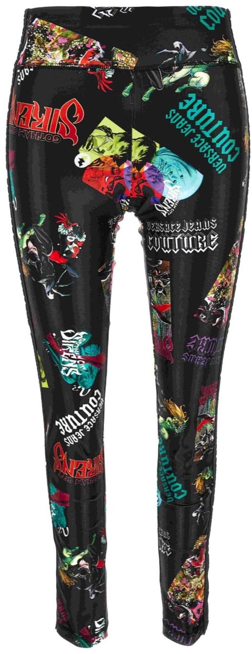 Versace Jeans Couture Trousers Black Zwart