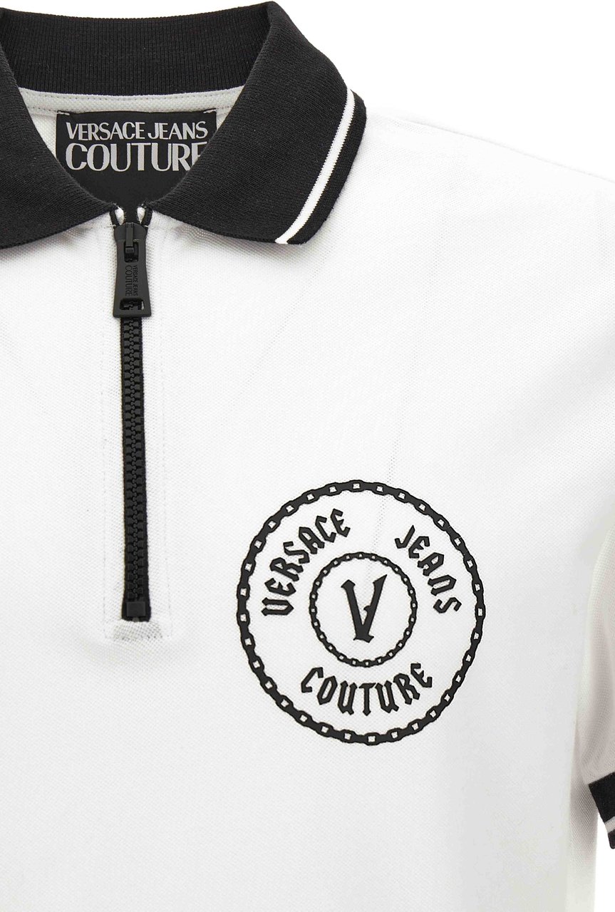 Versace Jeans Couture T-Shirts And Polos White Wit