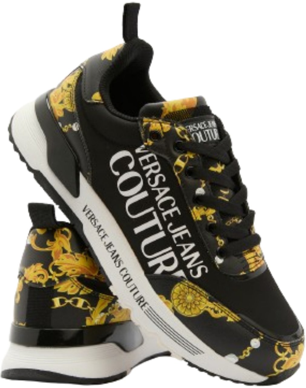 Versace Jeans Couture Sneakers Black Zwart