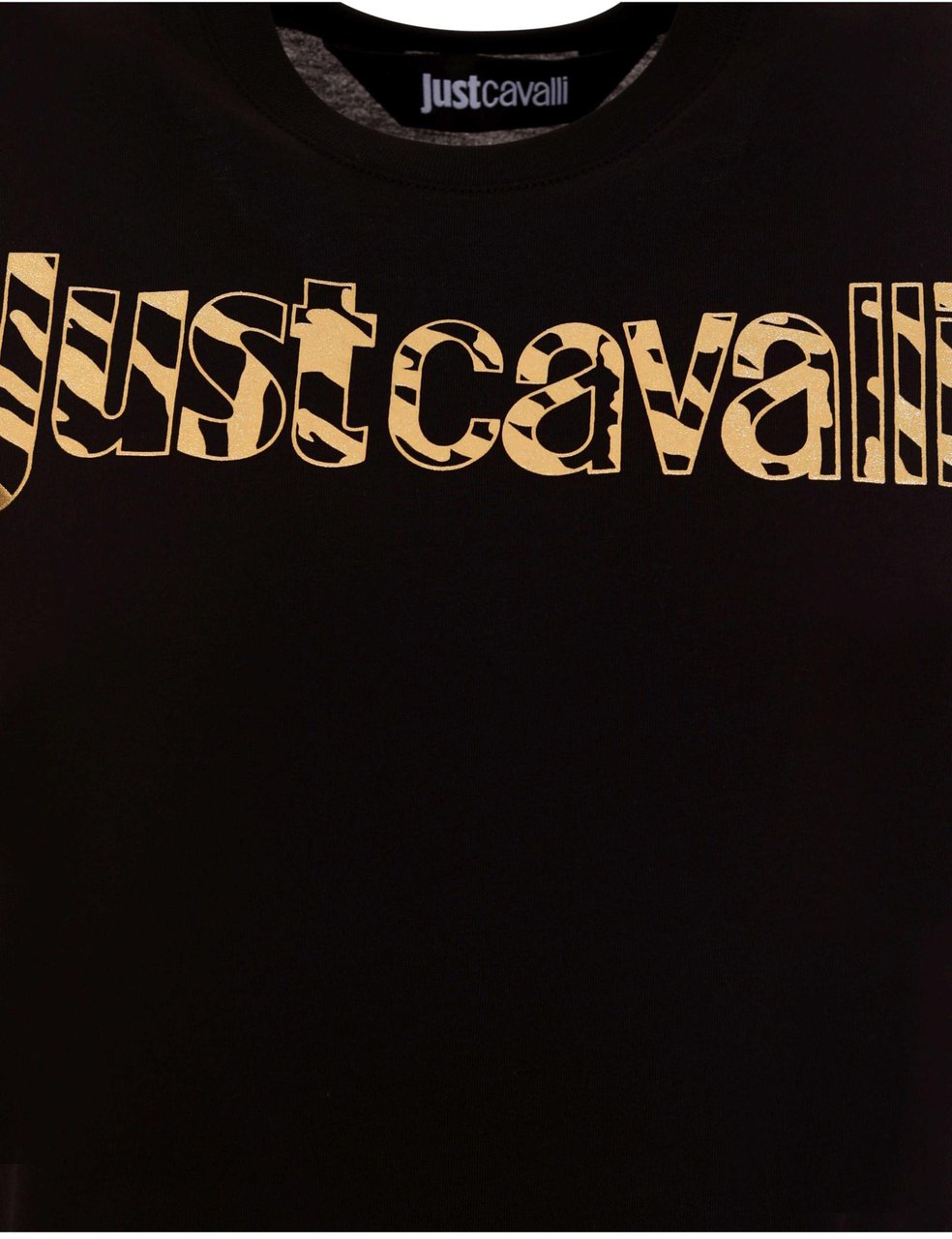 Just Cavalli T-Shirts And Polos Black Zwart