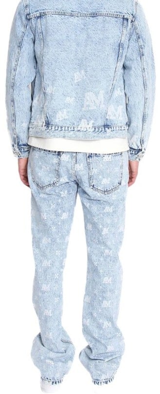 Amicci Heren Jeans Blauw