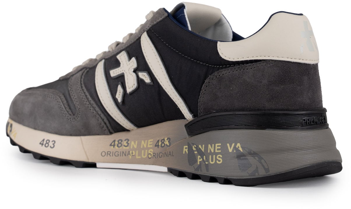 Premiata Sneakers 'Lander' Grijs