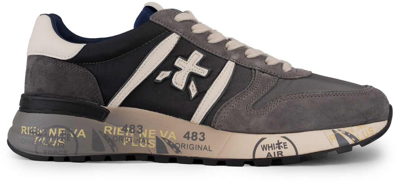 Premiata Sneakers 'Lander' Grijs