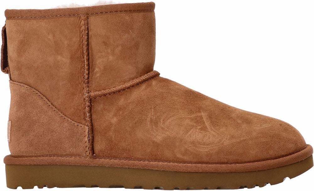 UGG UGG Biscuit suede Classic Mini II ankle boots Bruin