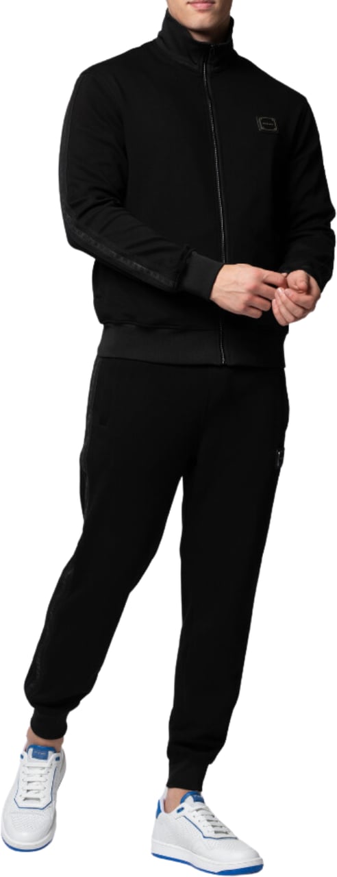 My Brand MB ESSENTIAL PIQUE BLACK TRACK PANTS | BLACK Zwart