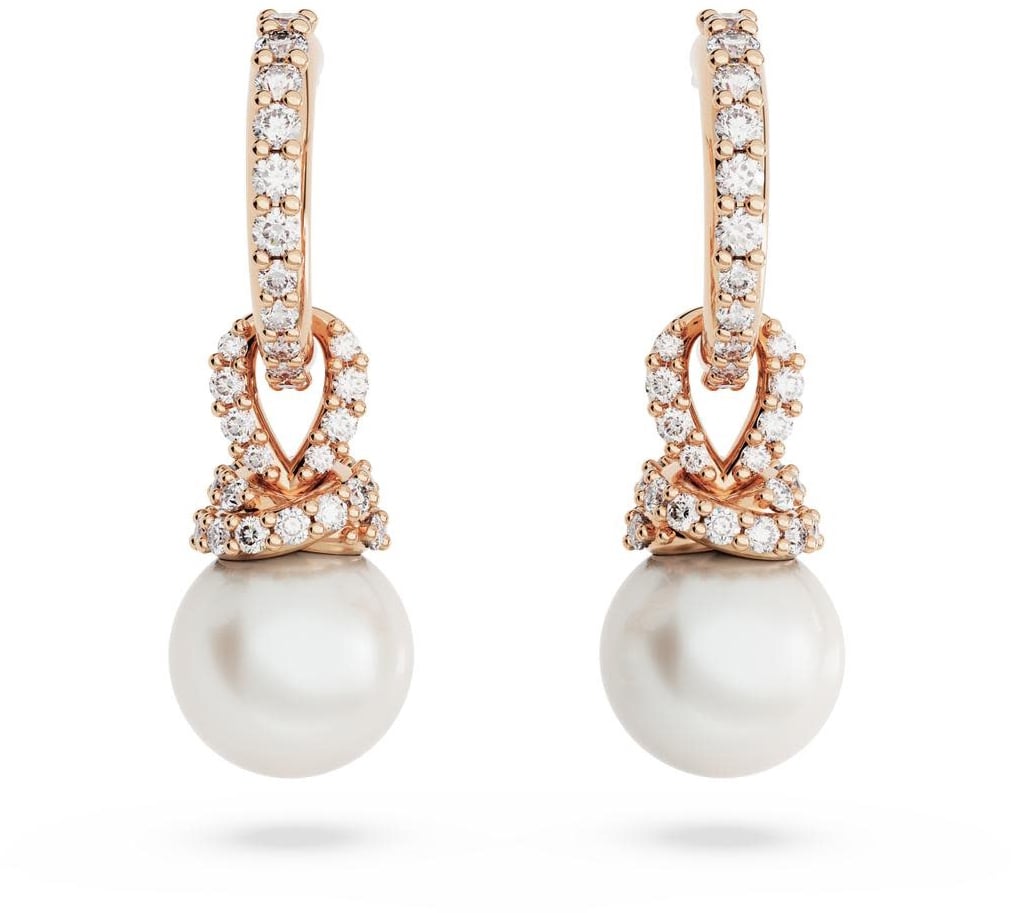 Swarovski Swarovski Oorbellen 5669524 Orginally met Rosegouden Plating en Parel Divers