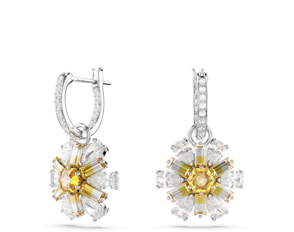 Swarovski Swarovski Oorbellen 5683243 Idyllia Gele Bloem Divers