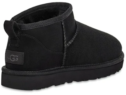 UGG Heren Classic Ultra Mini Zwart Zwart